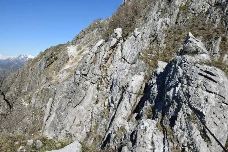 Ferrata del Centenario al Monte Grona