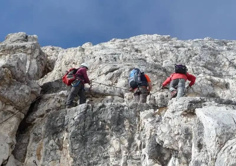 Ferrata delle Scalette Torre di Toblin