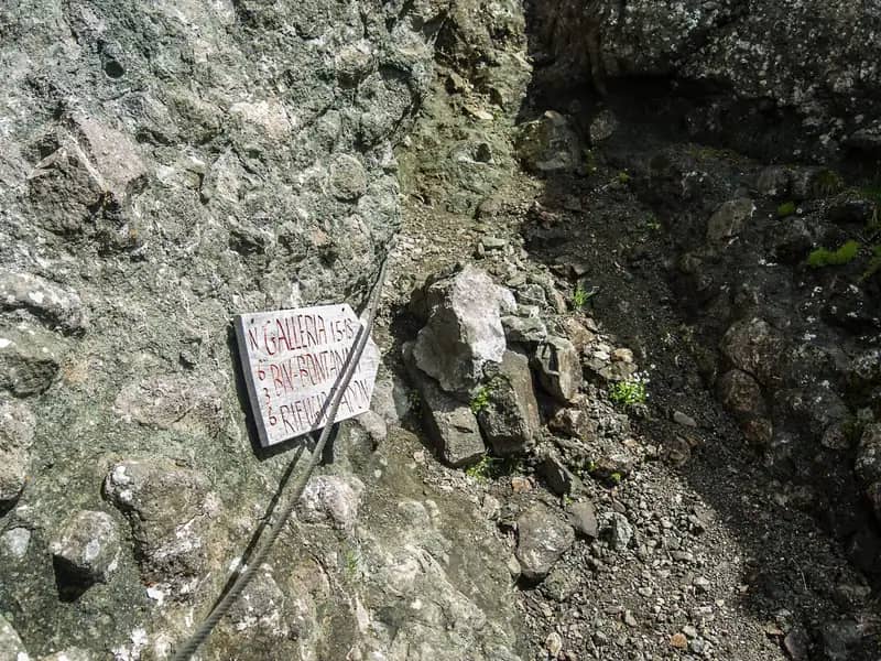 Ferrata delle Trincee al Padon