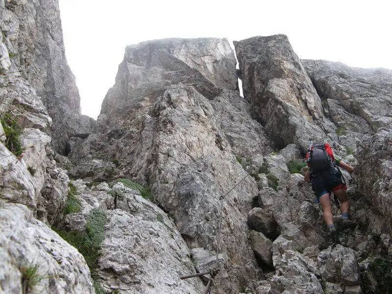 Ferrata Buzzati al Cimerlo