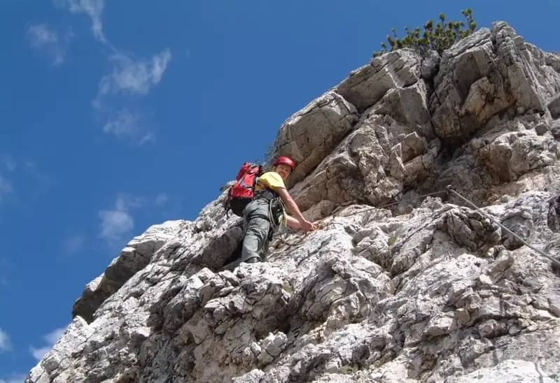 Ferrata Bovero al Col Rosà