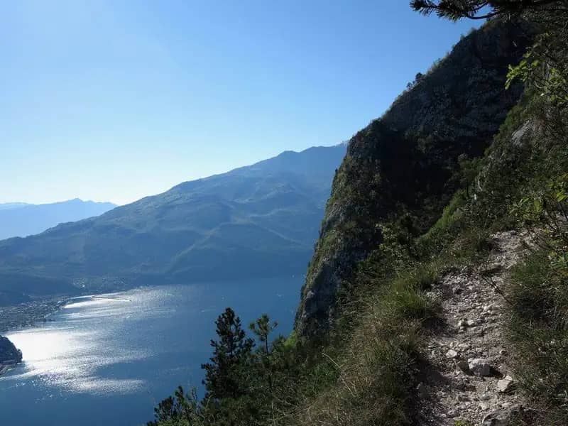 Ferrata dell'Amicizia a Cima Sat