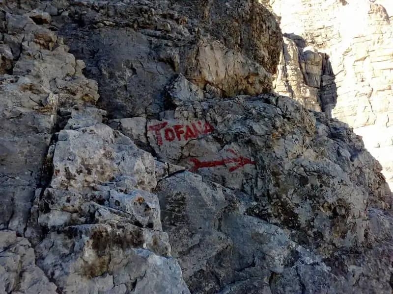 Ferrata Aglio alla Tofana di Mezzo