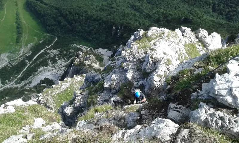 Ferrata Maurizio all'Alben
