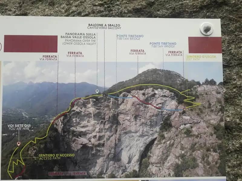 Ferrata di Montorfano