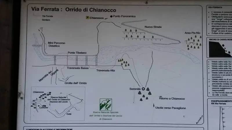 Ferrata Orrido di Chianocco