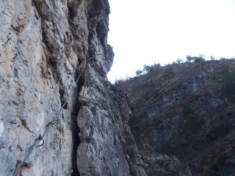 Ferrata Palestra di Roccia Val Gallina