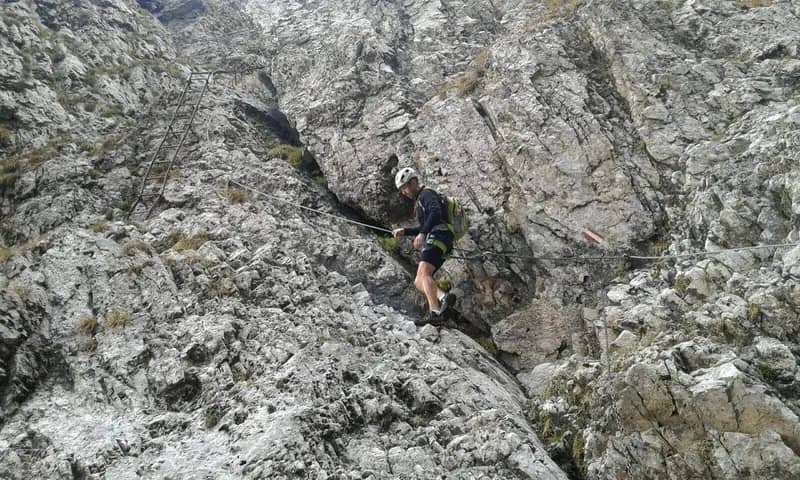 Ferrata Passo della Porta alla Presolana
