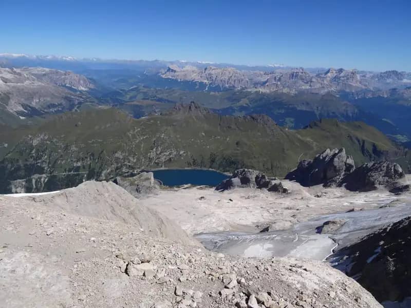 Ferrata Punta Penia alla Marmolada