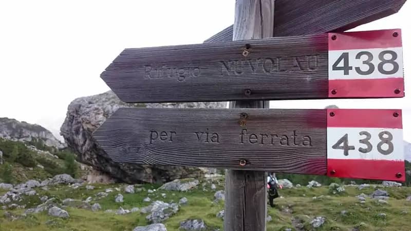 Ferrata Ra Gusela al Nuvolau