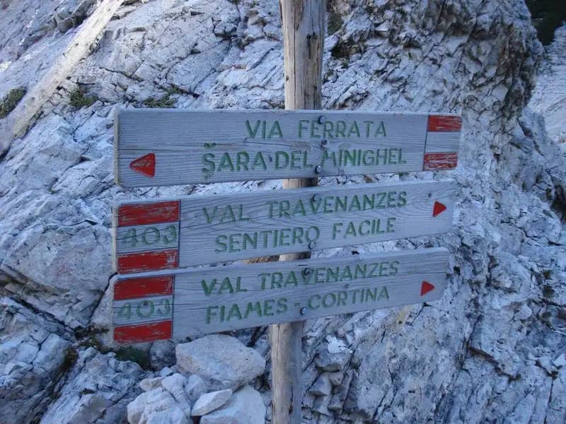 Ferrata La Scala del Menighel