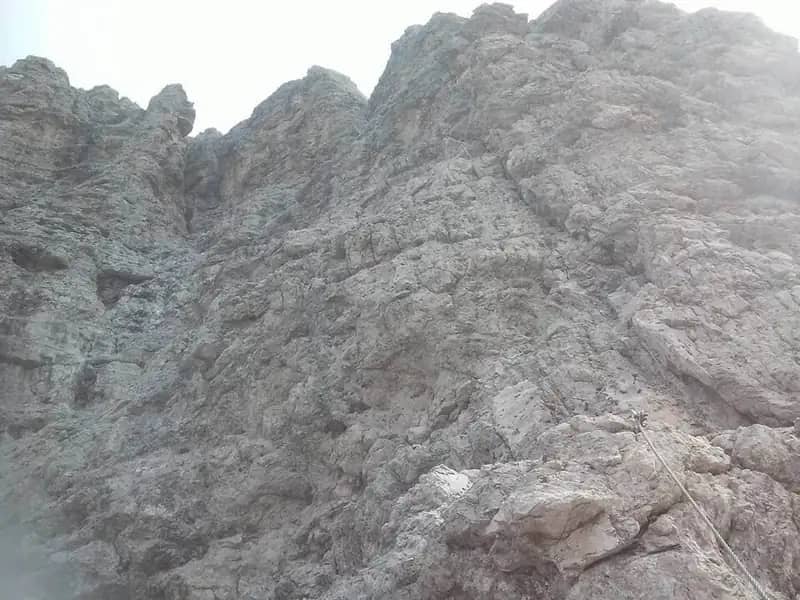 Ferrata Tomaselli a Cima Fanes