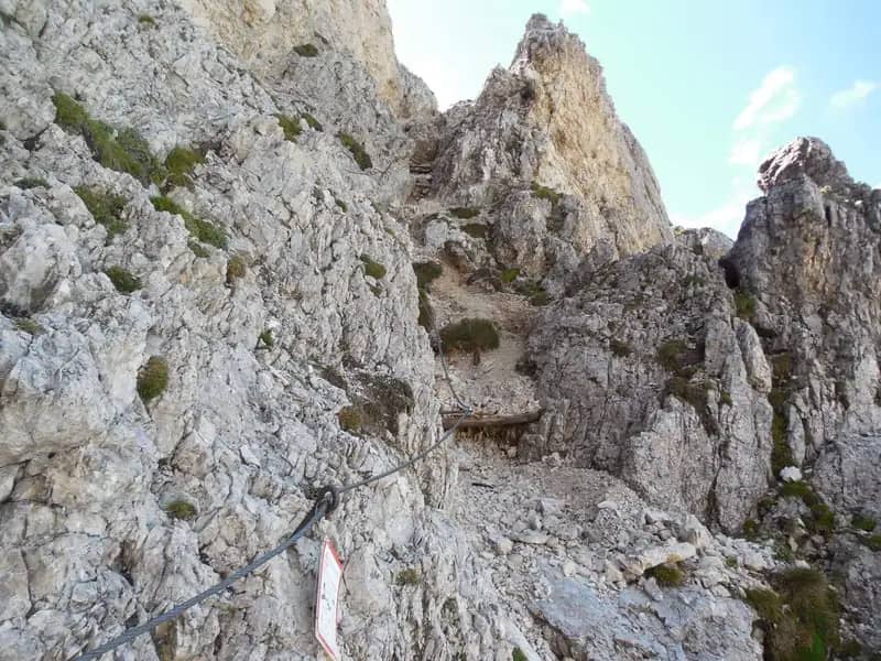 via ferrata Alta via Günther Messner