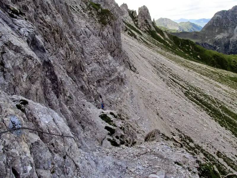 Ferrata del Camoscio al Palombino