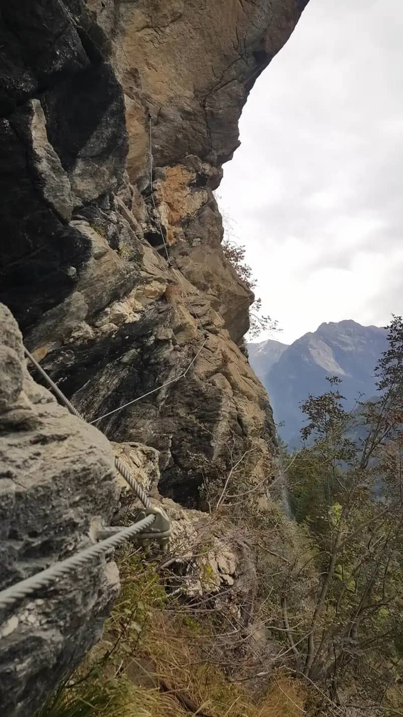 Ferrata della Cascata di Stuller