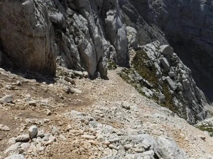 via ferrata Ferrata Danesi al Corno Piccolo