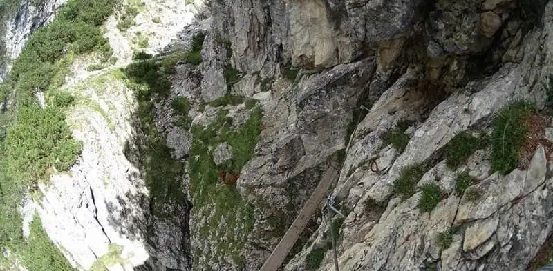 via ferrata Ferrata del Canalone