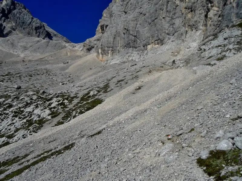 via ferrata Ferrata del Ghiacciaio Antelao