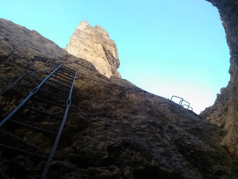 via ferrata Ferrata del Porton