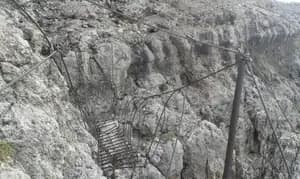 via ferrata Ferrata del Vallon