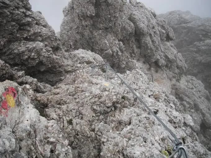 via ferrata Ferrata del Velo