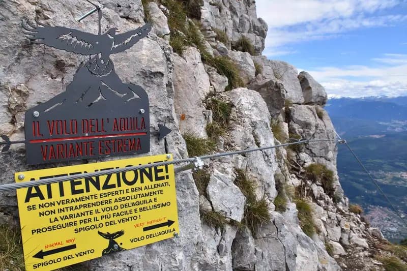 via ferrata Ferrata delle Aquile
