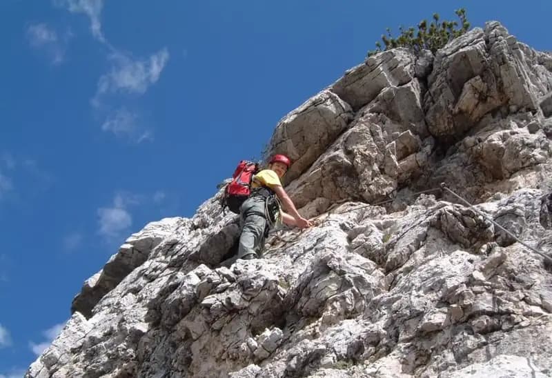 via ferrata Ferrata Bovero al Col Rosà