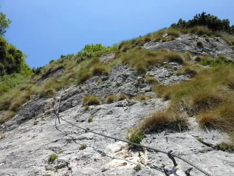 via ferrata Ferrata Ferrari al Gramolon