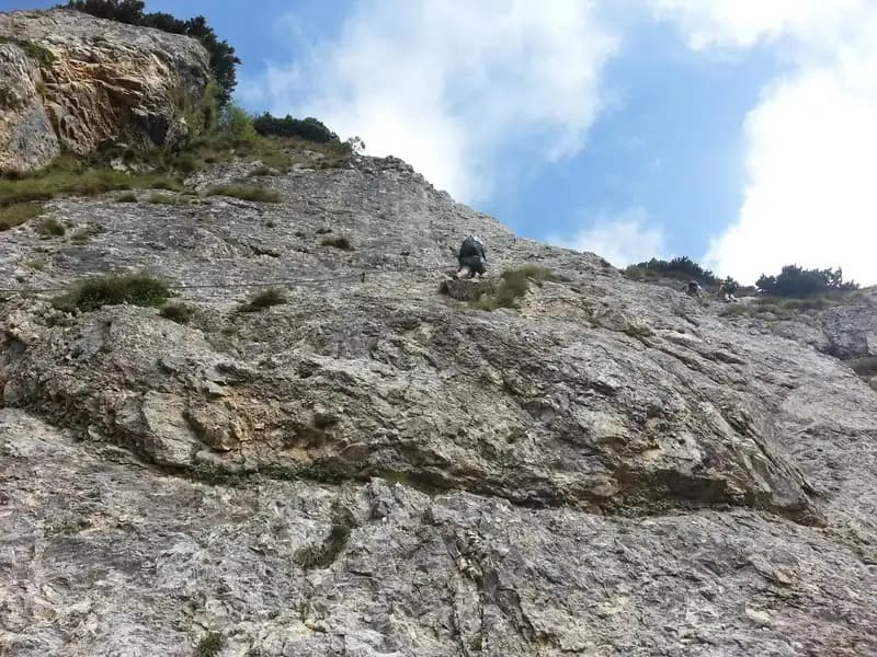 via ferrata Ferrata Ferrari al Gramolon