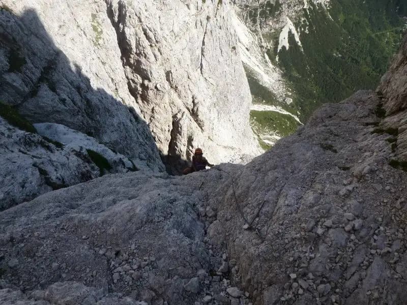 via ferrata Ferrata Amalia al Jof Montasio
