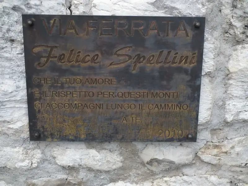 via ferrata Ferrata Spellini