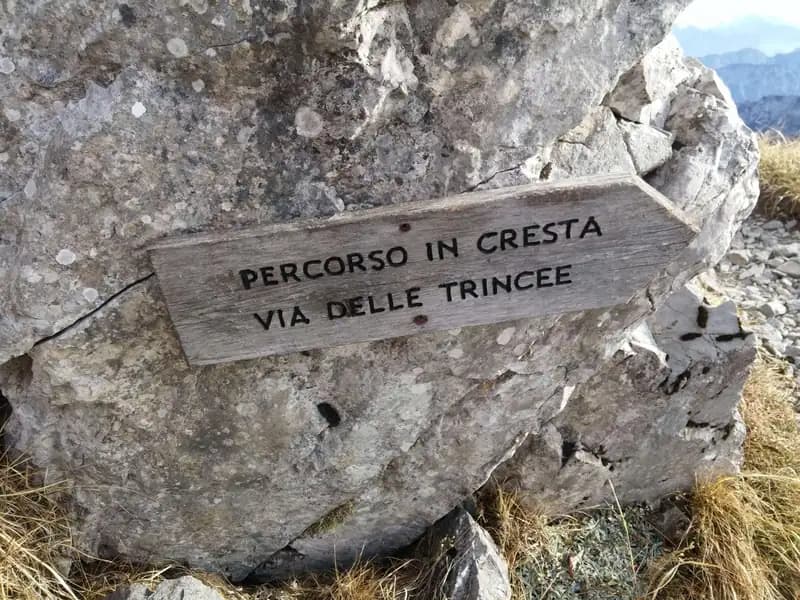 via ferrata Ferrata al Monte Zermula