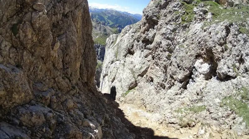 via ferrata Ferrata Gadotti al Sass Aut