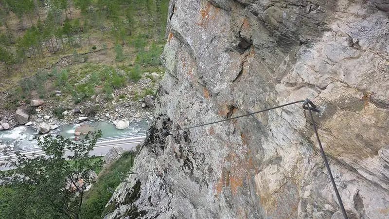 via ferrata Ferrata Gabi Simplon