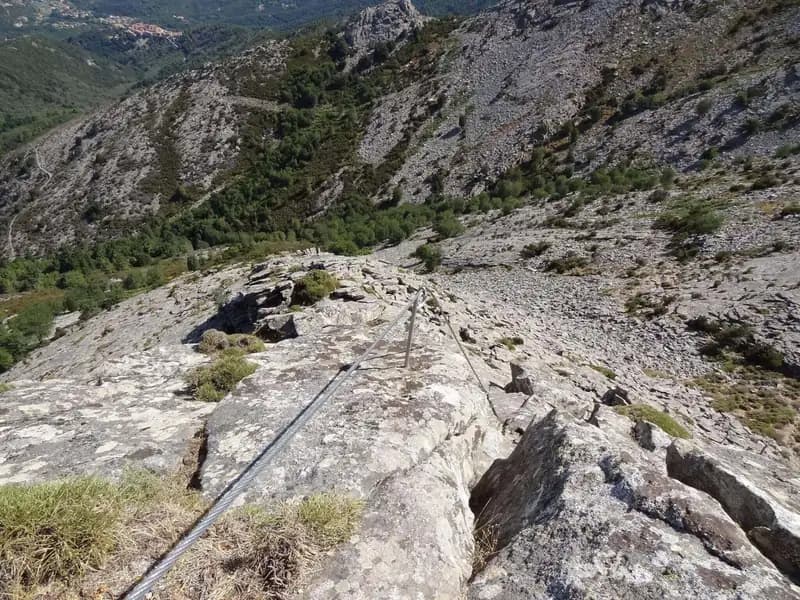 via ferrata Ferrata Galera