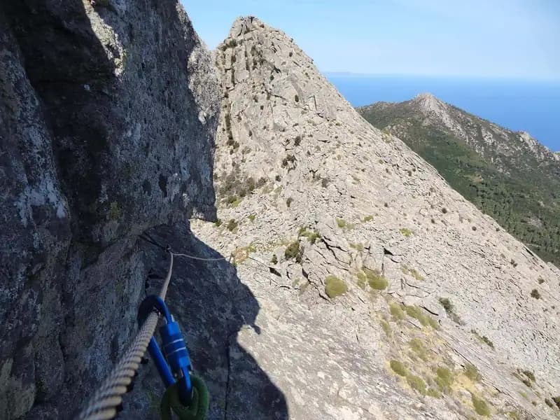 via ferrata Ferrata Galera