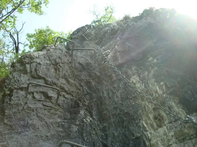 via ferrata Ferrata della Galleria di Morcate