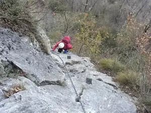 via ferrata Ferrata Gamma 1