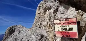 via ferrata Ferrata Costantini alla Moiazza