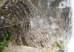 via ferrata Ferrata Cascate Fanes