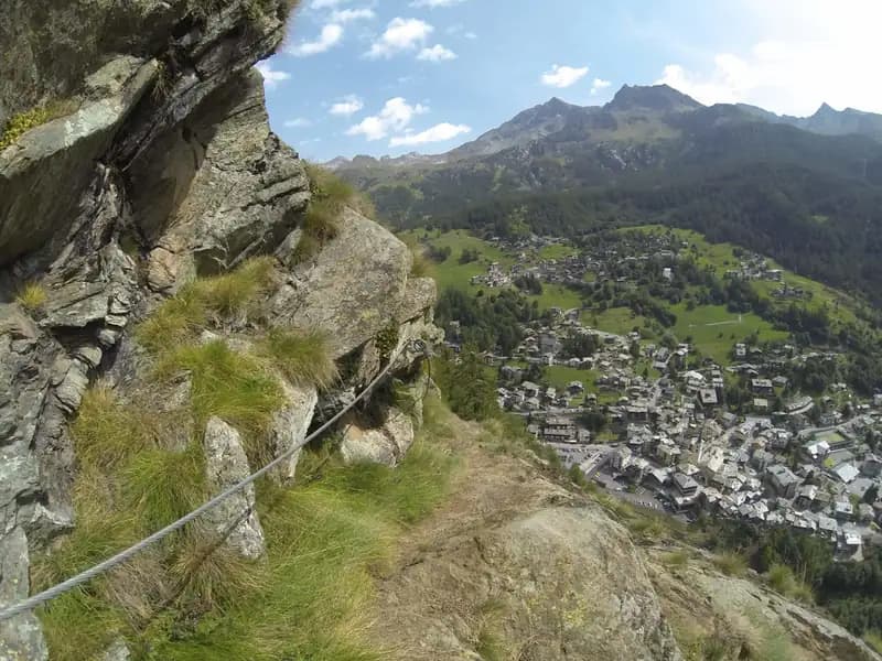 via ferrata Ferrata del Gorbeillon