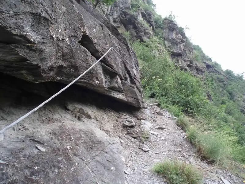 via ferrata Ferrata delle Gorge