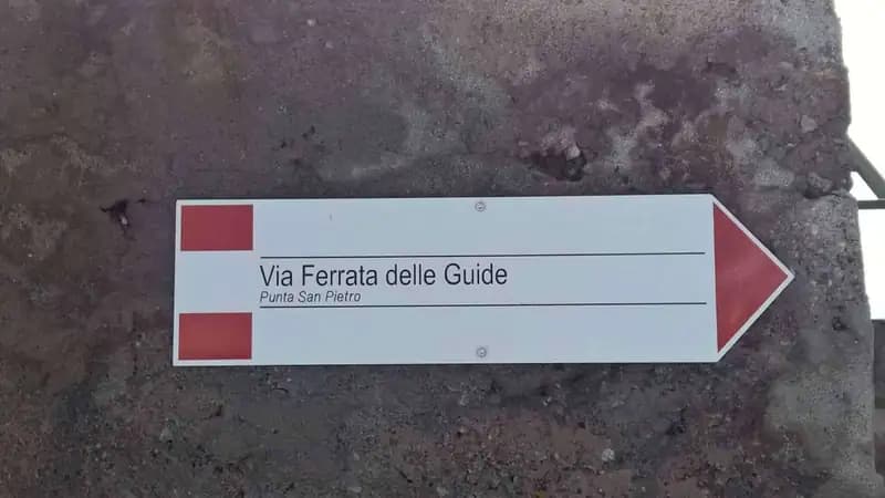 via ferrata Ferrata delle Guide di Macugnaga