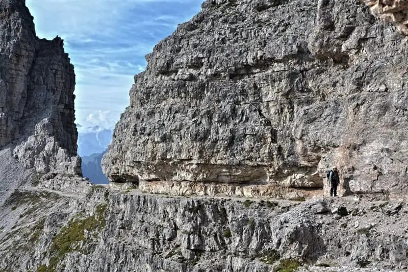 via ferrata Ferrata Innerkofler al Paterno