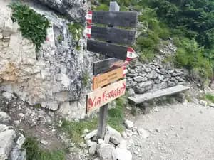 via ferrata Ferrata Les Cordes