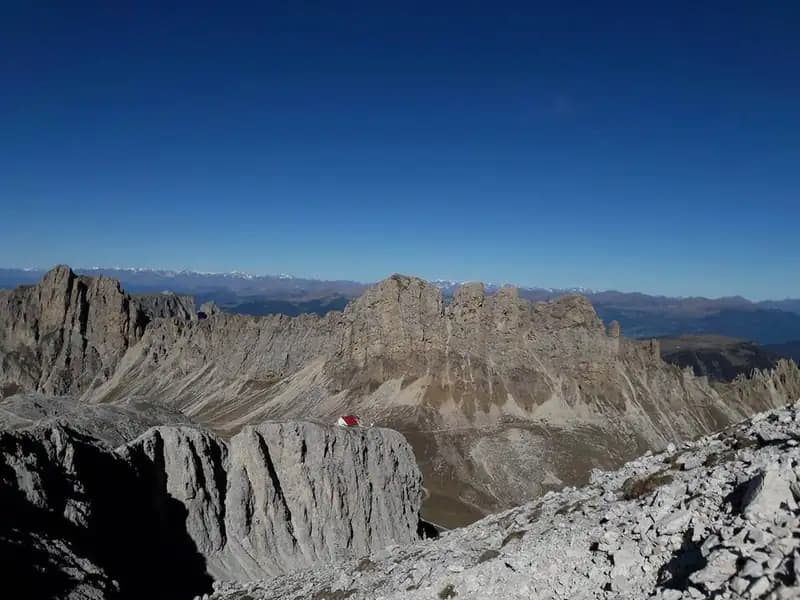 via ferrata Ferrata Maximilian ai Denti di Terrarossa