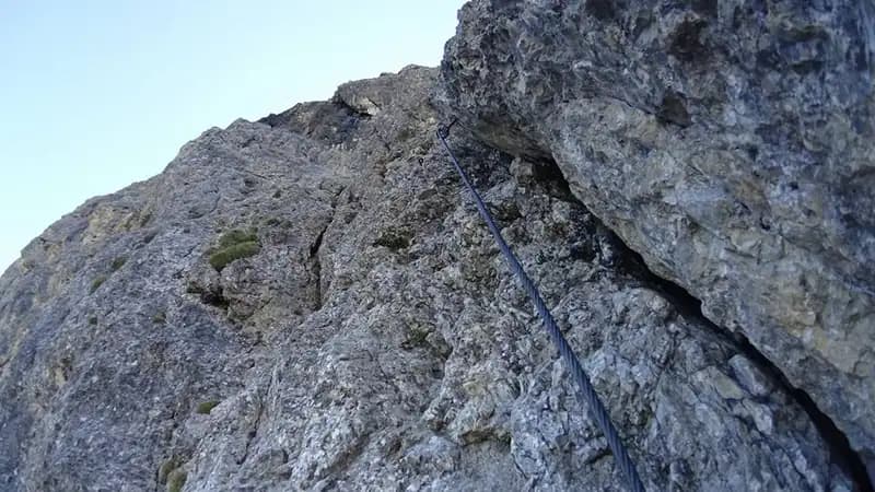 via ferrata Ferrata delle Mesules