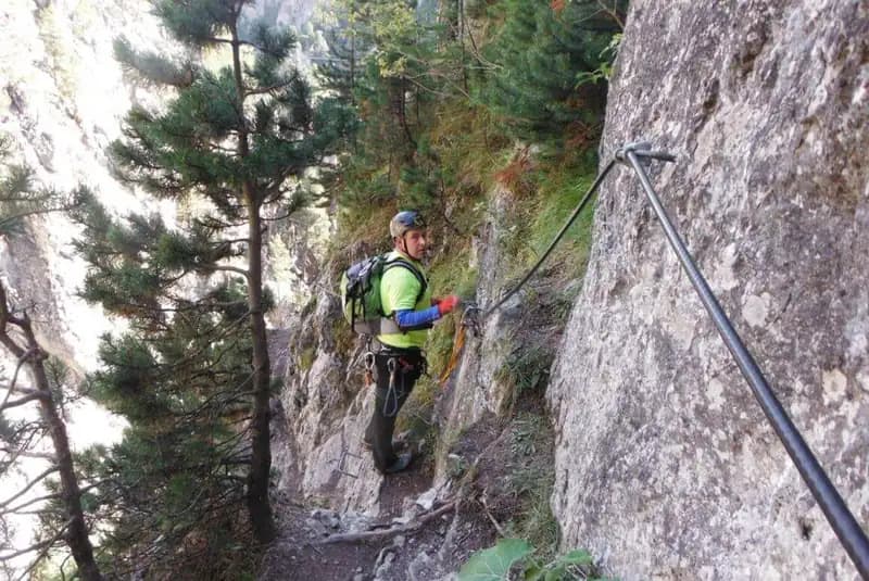 via ferrata Ferrata del Bunker