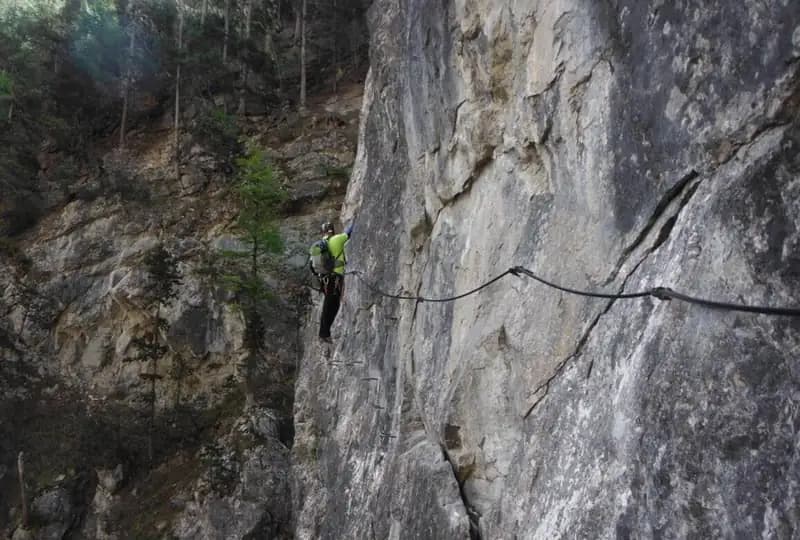via ferrata Ferrata del Bunker