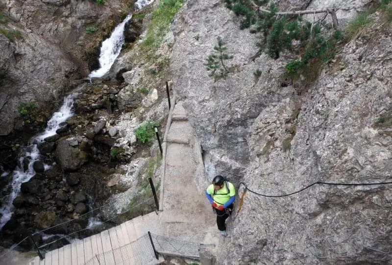 via ferrata Ferrata del Bunker